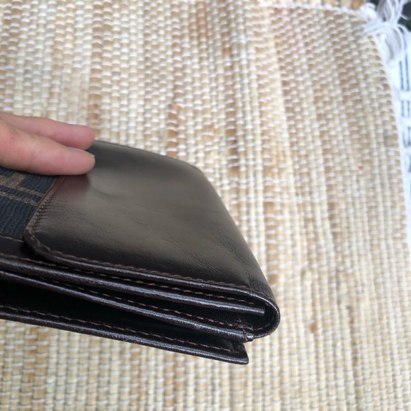 FENDI BROWN ZUCCA BIFOLD WALLET - Picture 7 of 11